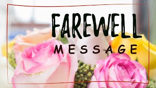 Farewell Message for Colleagues | Best Farewell Messages To Colleagues