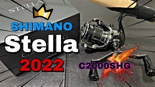 แกะกล่อง Shimano stella C2000SHG 2022 กับคัน Shimano expride 2022 + แขนแต่ง carbon ของ gomexus