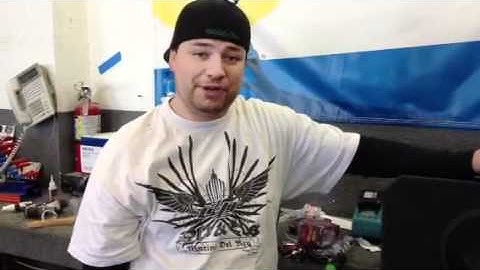 Alpine Electronics SBR-S83V Type R 8" Slot ported enclosure