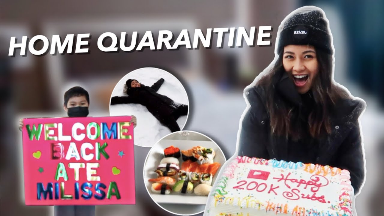 14 Days Quarantine in CANADA (I'm home!!)