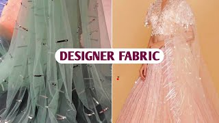 Trending Designer Fancy Net Fabric Useful for Designer dresses long frocks screenshot 3