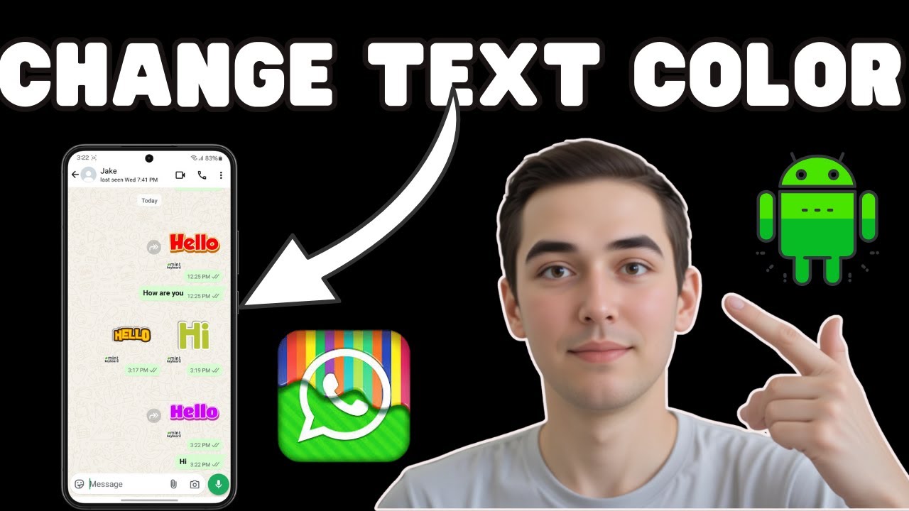 How To Change Text Color In WhatsApp Message - Detailed Tutorial