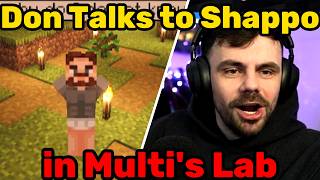 Don FINDS Shappo In Multi's Secret Lab on QSMP 2 Minecraft