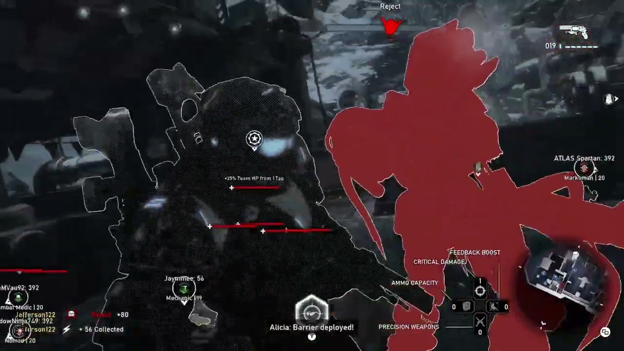 Gears 5 Horde Master Beasting and Freezing