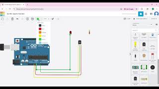 Sistem Kendali Indikator Suhu : TMP36 DAN ARDUINO UNO (TINKERCAD)