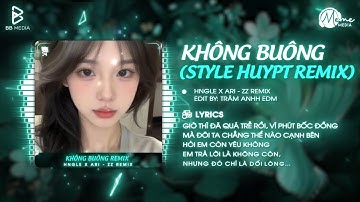 Không Buông (Full Remix Hot TikTok) - Hngle x Ari ♫ Giờ Thì Đã Quá Trễ Rồi Lyrics🍹