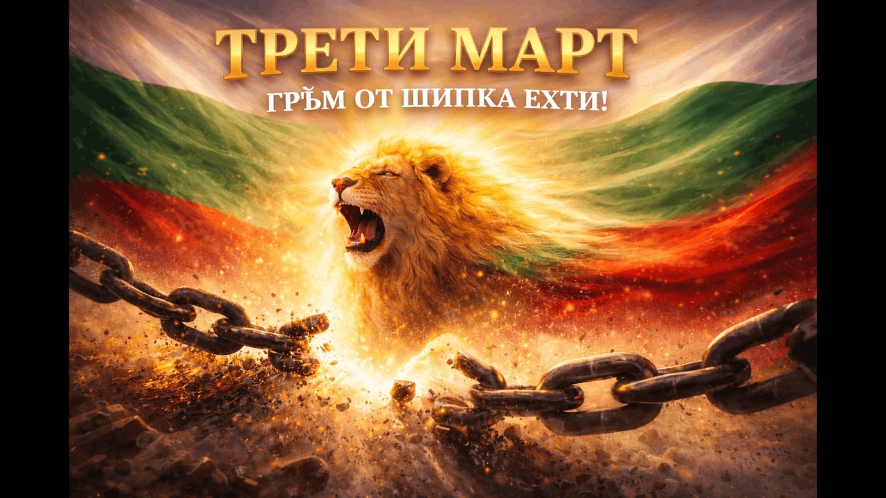 България! Трети Март - гръм от Шипка ехти