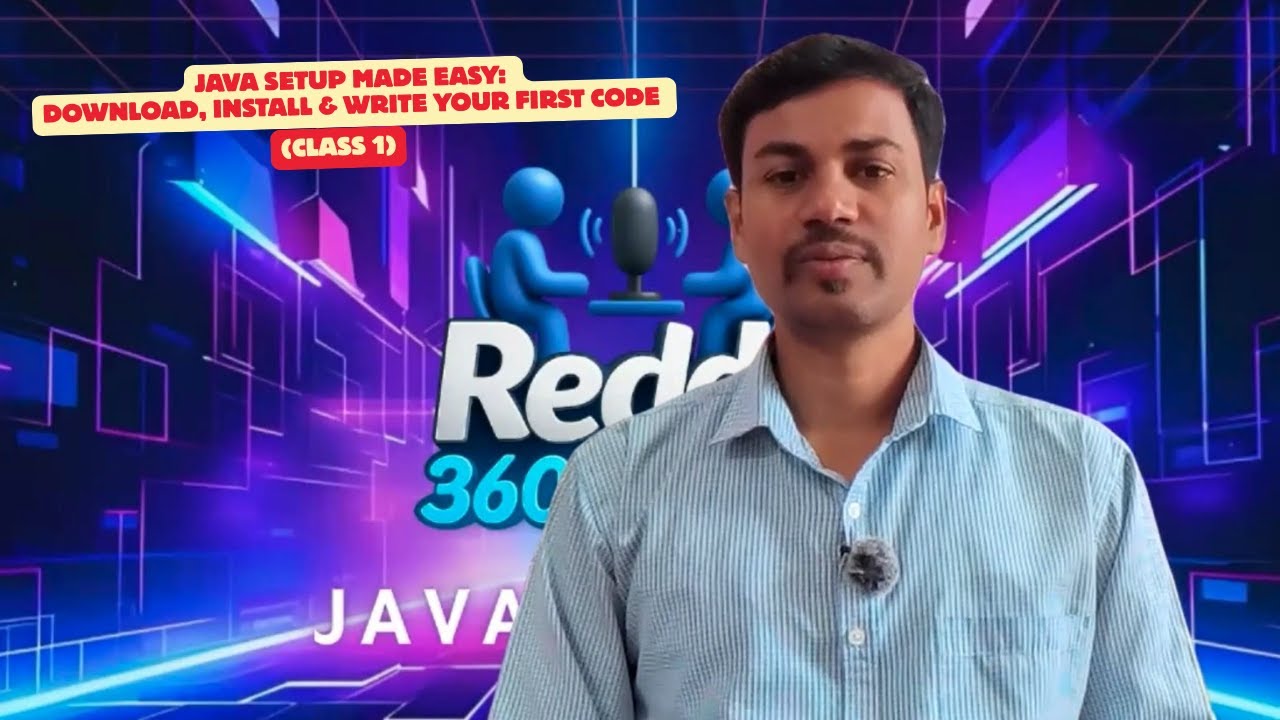 Java Class 1 for Beginners: Install, Setup, and Syntax Explained Step ...