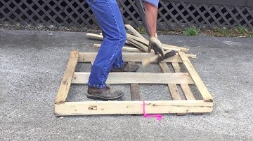 Pallet Recycling Tool "The Pallet Harvester"