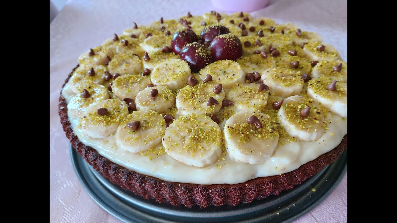 Muzlu Tart Pasta 🍌 YouTube