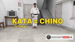 Kata CHINO for Beginners #karate #chino #tutorials 