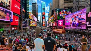๐ฝ New York is Absolutely Crowded Today! ๐บ๐ธ Times Square Walking Tour| Perfect Summer Weather ๐ฝ New York is Absolutely Crowded Today! ๐บ๐ธ Times Square Walking Tour| Perfect Summer Weather