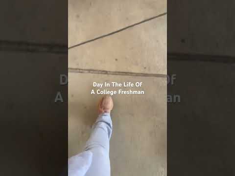 A Day In The Life Of A College Freshman 🏴‍☠️ #college