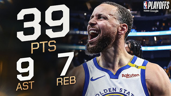 Steph Curry Takes OVER Game 3! | 39 PTS (5 THREES), 9 AST & 7 REB | April 26, 2025
