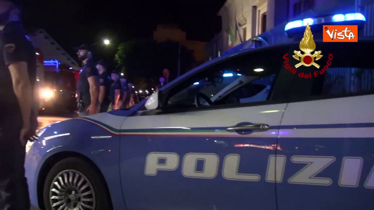 I Vigili del Fuoco di Palermo rendono omaggio ai poliziotti uccisi a Trieste