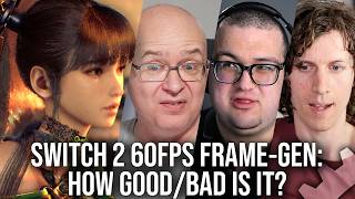 DF Direct Q+A: Switch 2 60FPS Frame-Gen - How Good/Bad Is It Should Next-Gen Be Delayed