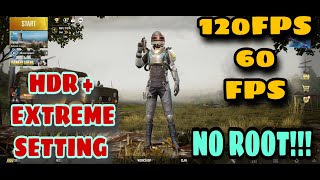 PUBG Mobile in 60/120 FPS Unlocked Extreme + HDR on (OnePlus 8 Pro and Samsung S20 Ultra and others) screenshot 5