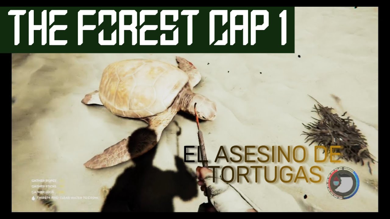 the forest cap 1!!!! EL ASESINO DE TORTUGAS