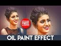 PHOTOSHOP SMUDGE PAINTING TUTORIAL | OIL PAINT EFFECT | DIGITAL PAINTING