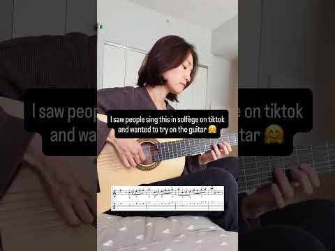 “Broken” C Major Scale on guitar 🎸