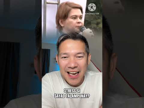INDAY SARA GUSTO MAGING PRESIDENTE AGAD/REACTION NI IDOL ALFRED#pinoyincanada#trending #short
