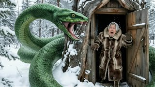 80-Year-Old Widow Living in a Tree Escapes a Giant Snake - Survival Story