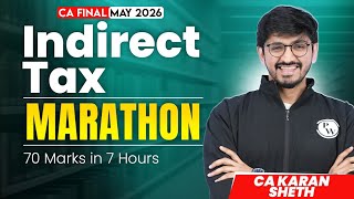 CA Final IDT Marathon | May 2026 | 70 marks in 10 Hours | IDT Revision | IDT Marathon | CA Karan