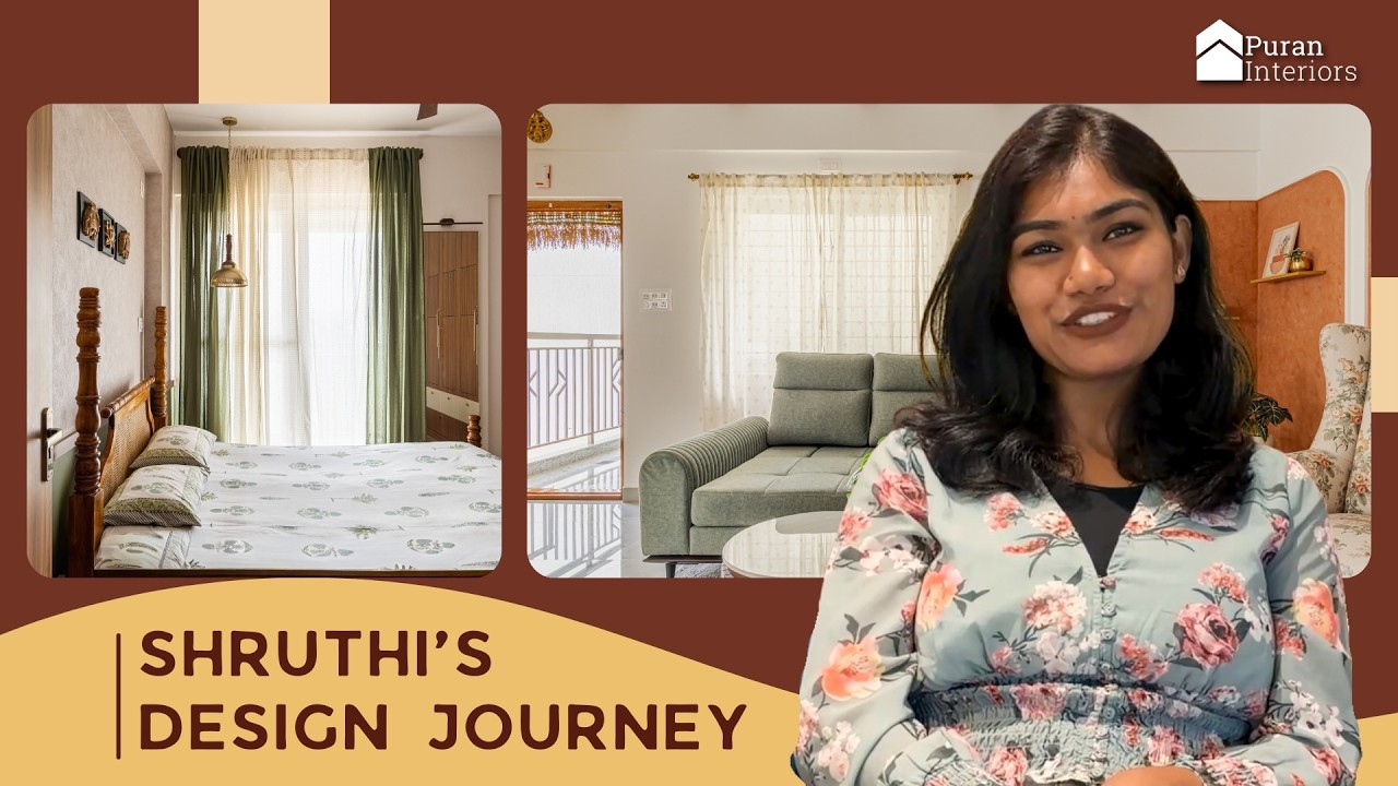 Traditional & Modern 2BHK Home Tour | Designer POV | Puran Interiors