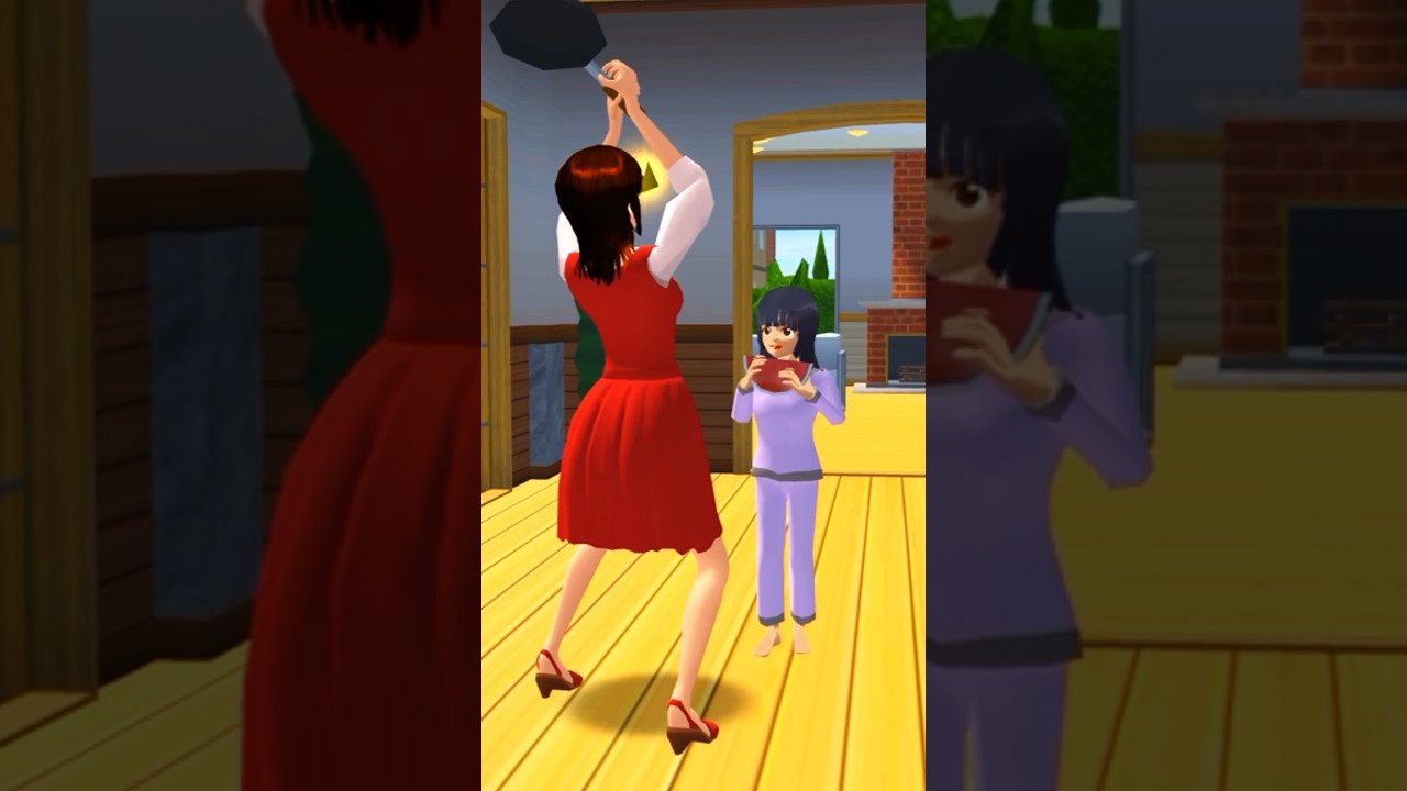 Rena beat and snatched watermelon 🍉