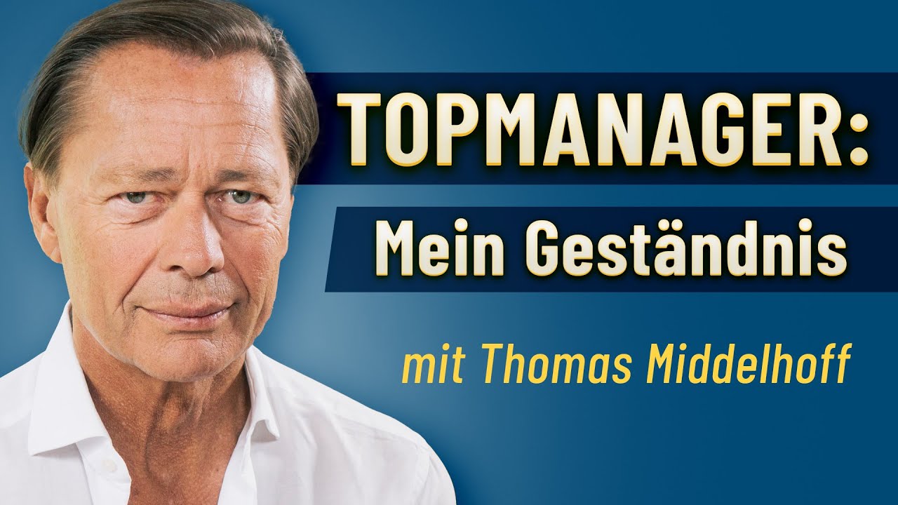 Thomas Middelhoff – Das Geständnis eines Topmanagers - FENSTER ZUM SONNTAG-Talk