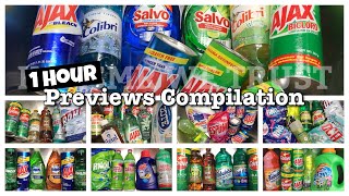 1 Hour Of Asmr Sponge Previews Comp Cleaning Products Pine, Bleach, Laundry More
