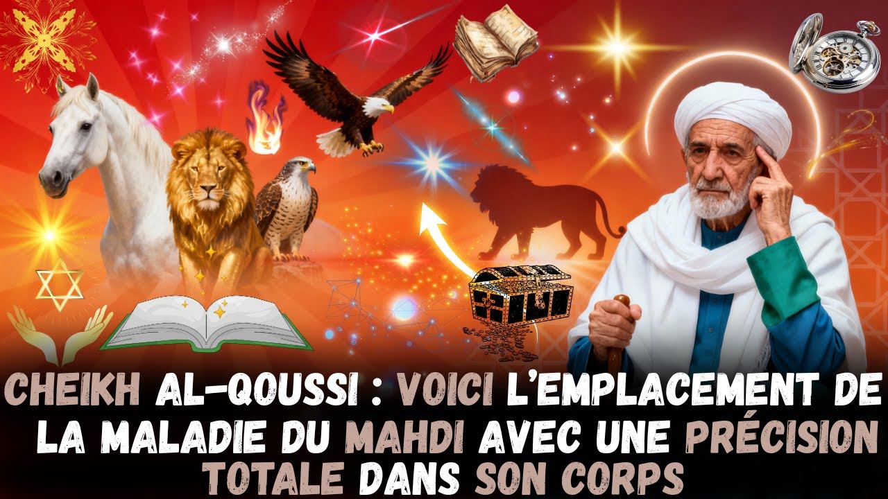 Cheikh Al-Qousi, voici l'emplacement exact de la maladie du Mahdi dans son corps.