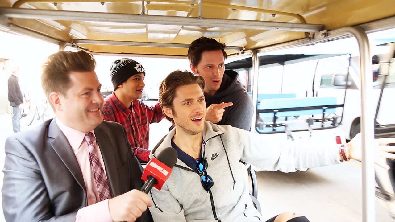 GREASE LIVE Set Tour with Aaron Tveit (Danny Zuko), Andrew Call (Sonny