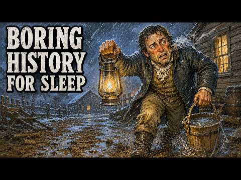 How Americans Lived Before Electricity in 1805 | History for Sleep
