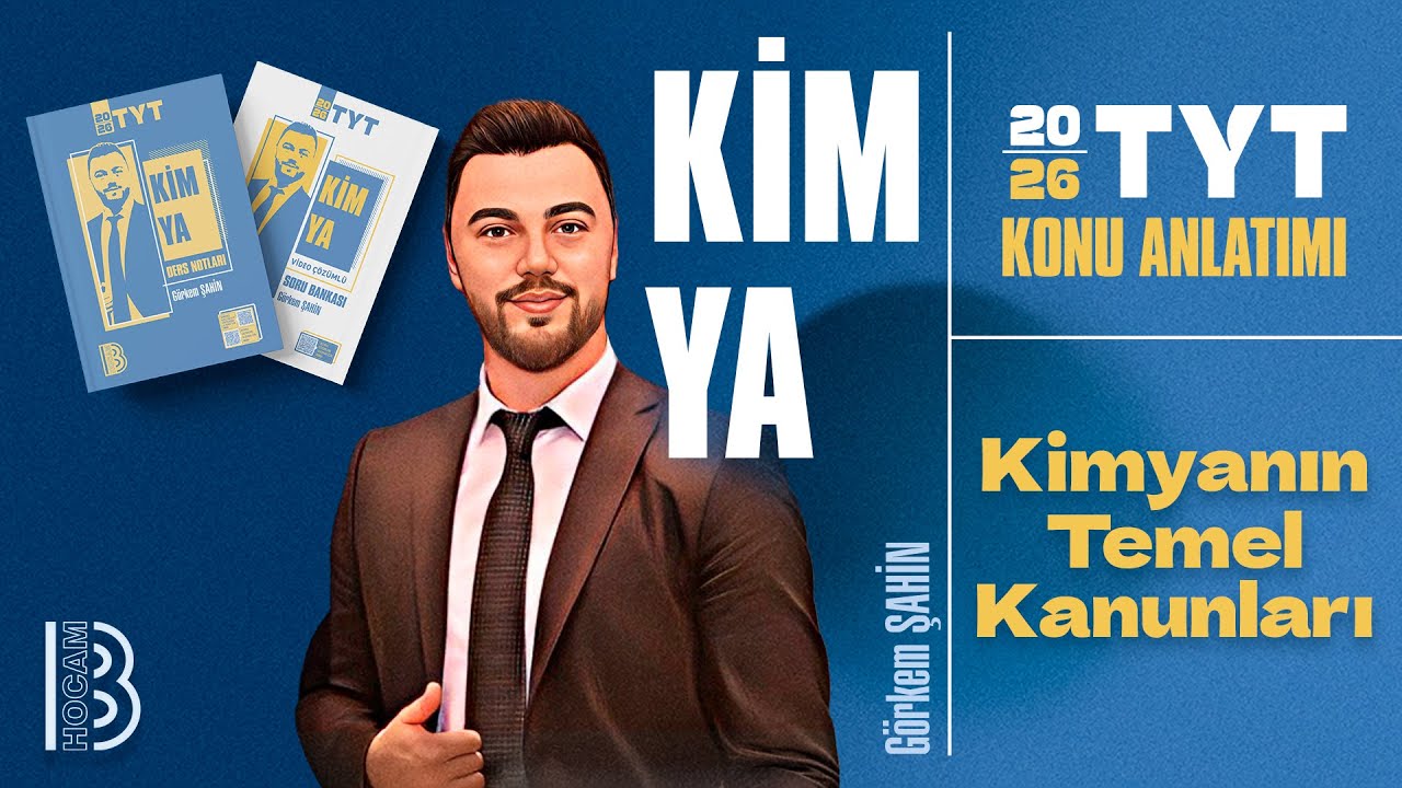 24) TYT Kimya - Kimyanın Temel Kanunları - Görkem ŞAHİN - 2026