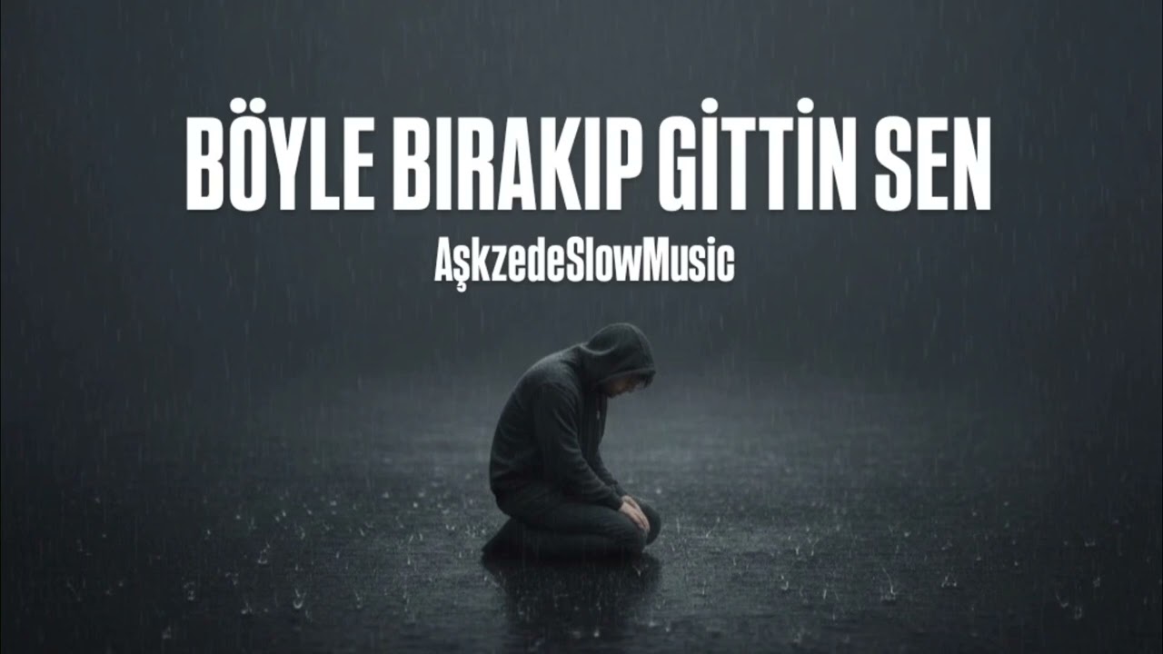 AşkzedeSlowMusic - Böyle Bırakıp Gittin Sen || Söz: Cemil Kanlı Müzik: Yapay Zeka 