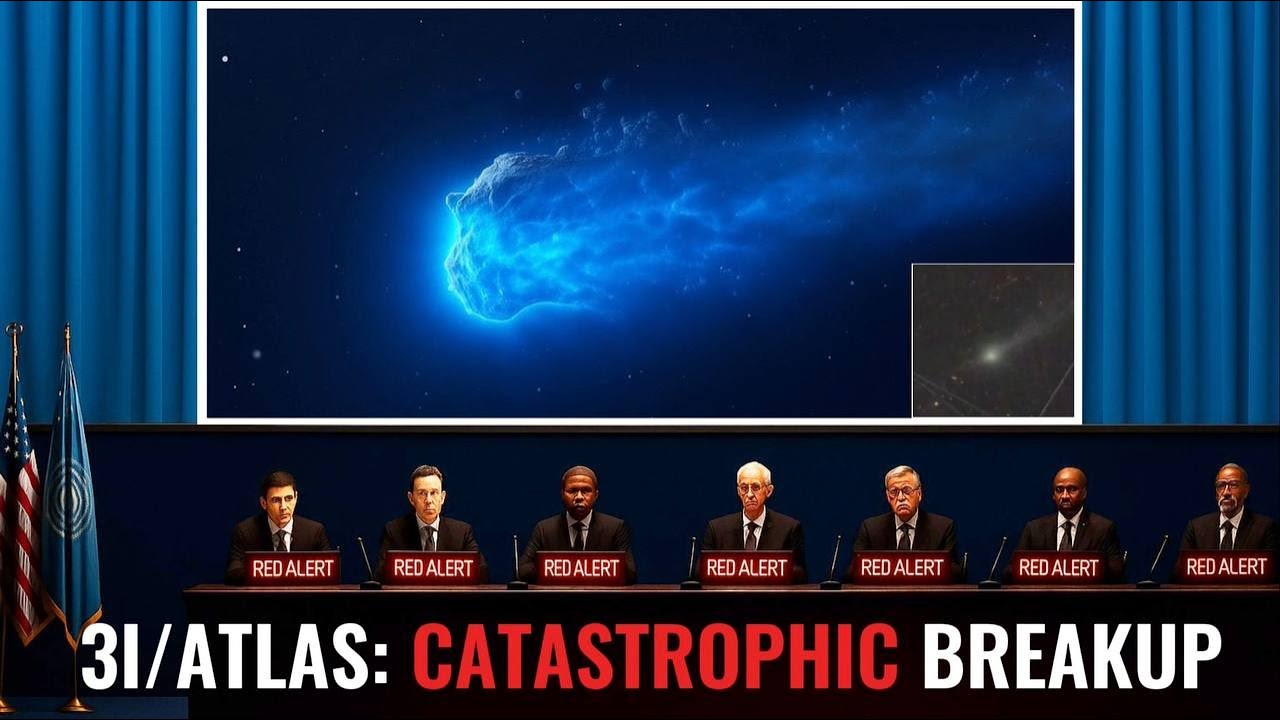 First Interstellar Visitor 3I/Atlas Meets a Fiery End: First-Ever Observed Breakup