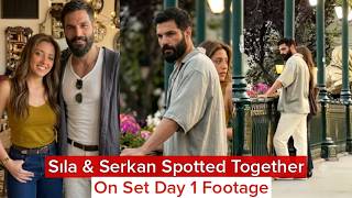 Sıla Türkoğlu & Serkan Çayoğlu Spotted Together On Set Day 1 Footage