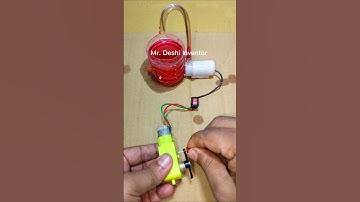 How to Run a Water Pump With BO Gear Generator ° DC Motor #dcmotor #tech #shorts