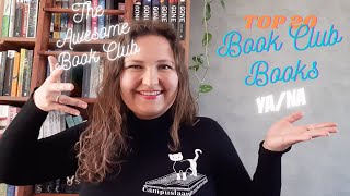 More books to read for a (YA/NA) Book Club! ~ Top 20 Book Club Books, the Awesome Book Club Edition