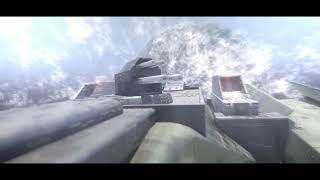 Blender Sci-fi 3D animation - Spacecraft (Dropship Landing)