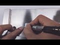 How to use metal printing plate to mark on the right position of the bottle objects etc.