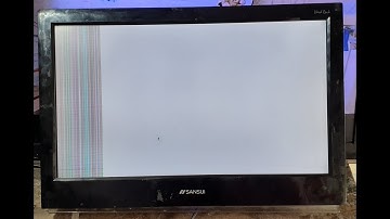 Sansui LCD TV Vertical lines and white screen panel repairing | Digital Electronics