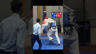 63Kg Taekwondo Kick Highlight Power & Precision