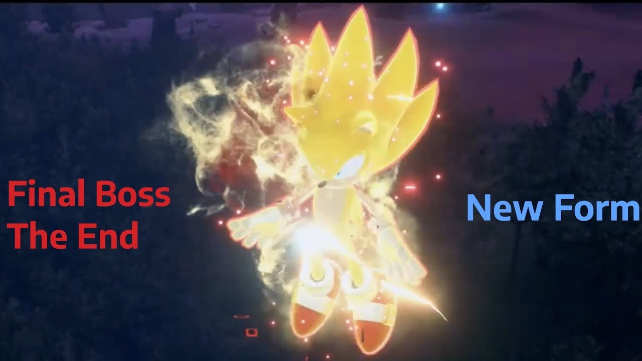 Sonic Frontiers DLC Final Boss Fight The Supreme & The End - YouTube