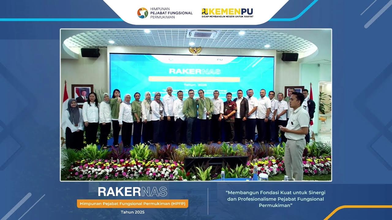 Rapat Kerja Nasional Himpunan Pejabat Fungsional Permukiman (HPFP ...