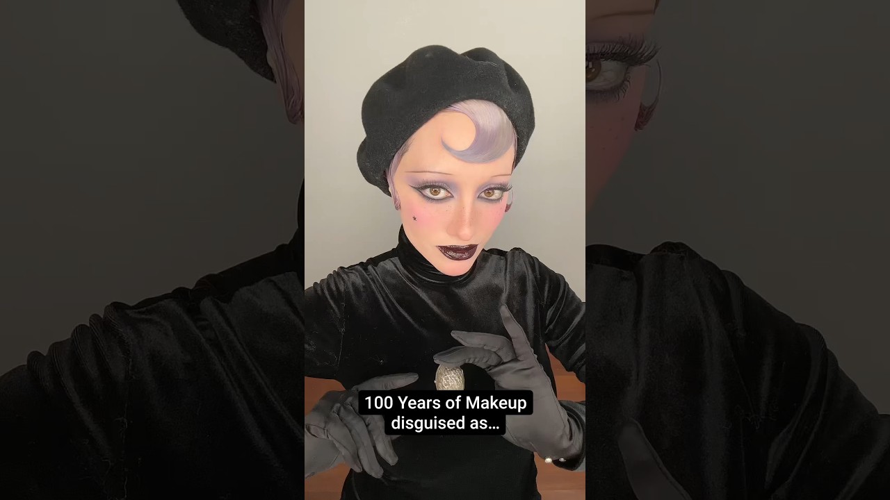 100 Years of Makeup disguised as…