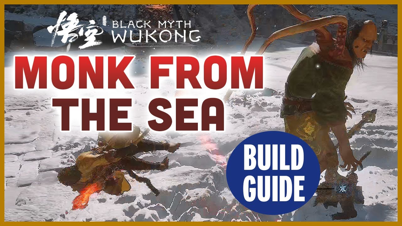 How to beat MONK FROM THE SEA Boss | Black Myth Wukong