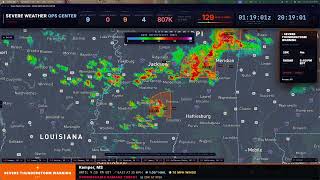 🔴 LIVE: Severe Weather Outbreak | AI-Powered Storm Tracking &amp; NWS Alerts