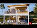 Small budget  and simple village house design elevated house